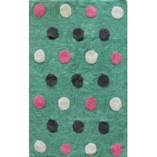 Παιδικό Χαλί Bambini Dots Mint Multi