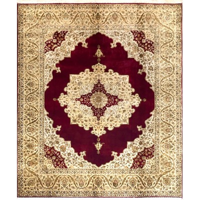 Χαλί Χειροποίητο Indian Jammu Wool + Silk 24-241 201x242