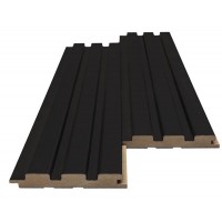 MDF Panel με 3D Πηχάκια 505090 Beat ST 16/119/2750mm Black