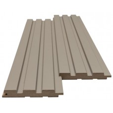 MDF Panel με 3D Πηχάκια 506090 Beat DL 16/119/2750mm Sand Grey