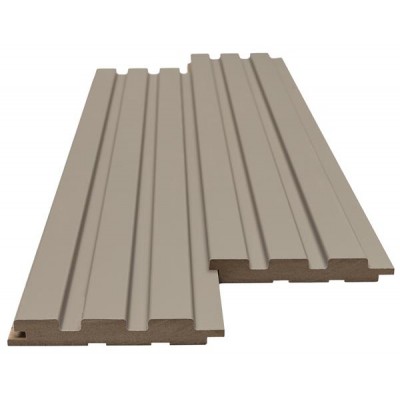 MDF Panel με 3D Πηχάκια 506090 Beat DL 16/119/2750mm Sand Grey