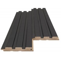 MDF Panel με 3D Πηχάκια 507090 Beat DL 16/119/2750mm Black Lead