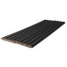 MDF Panel με 3D Πηχάκια 805090 Wave ST 16/119/2750mm Black Edition