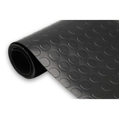 PVC Τάπα 2mm Black 2M