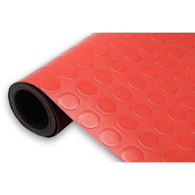 PVC Τάπα 1mm Red 2M