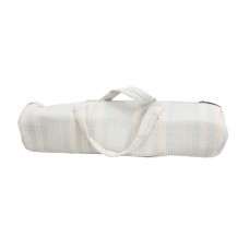 Τσάντα Γυμναστικής Yoga Mat Bag Grey and White (15x15x68) Soulworks 0610006