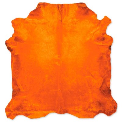 Δέρμα Αγελάδας Dyed Orange